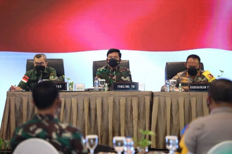 Panglima TNI: Kasus Konfirmasi Turun, Namun Riau Harus Tetap Cermati Data dan Dinamika di Lapangan