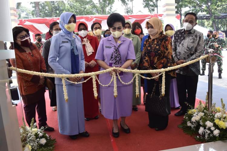 Ketum Dharma Pertiwi Resmikan Gedung Daycare dan Paud Holistik Integratif di Mabes TNI