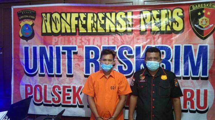 Polisi Tangkap Seorang Pemuda Simpan Sabu di Jalan Keramat Indah Medan