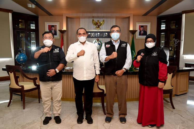 Terima Audiensi Yayasan ACT, Gubernur Sumut Edy Rahmayadi Beri Dukungan Upaya Sejahterakan Umat