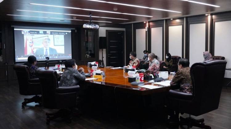 Dubes Inggris Owen Jenkins Siap Kerjasama Tingkatkan Kapasitas Pegawai Kemenkumham RI