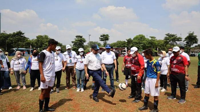 LaNyalla Jadikan Sepak Bola Inspirasi Capai Amandemen Konstitusi