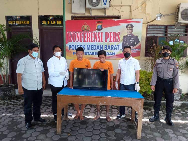 Polsek Medan Barat Sergap Komplotan Bongkar Rumah Berbagai Tempat di Medan 