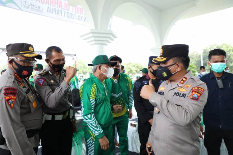 Tujuh Personil Poldasu Ikut Memperkuat Provinsi Sumut Dalam PON XX Papua