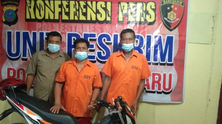  Polisi Sergap Komplotan Curanmor di Jalan Gatot Subroto Medan 