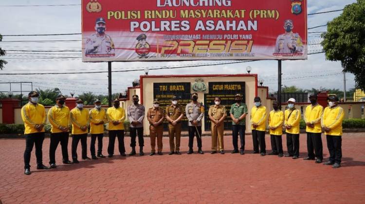 Bantu Penanganan Covid -19, Polres Asahan Luncurkan Program PRM