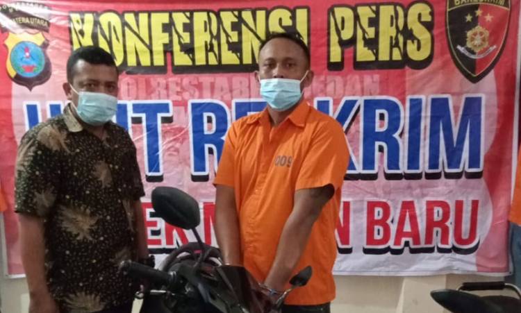 Curi Motor Parkir di Depan Rumah, Komplotan Curanmor di Jalan Abdul Hamid Medan Ditangkap Polisi
