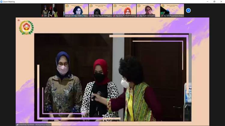 Ketua Umum Dharma Pertiwi Buka Penjurian Lomba Masak UMKM Kuliner