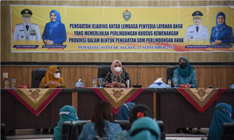 Nawal Lubis Bertemu TP PKK se-Pematangsiantar, Pesankan Jangan Cuek Lihat Kekerasan Pada Anak