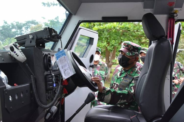Danrem 174 Merauke Siapkan Kendaraan Taktis Guna Mendukung Pengamanan PON XX di Merauke