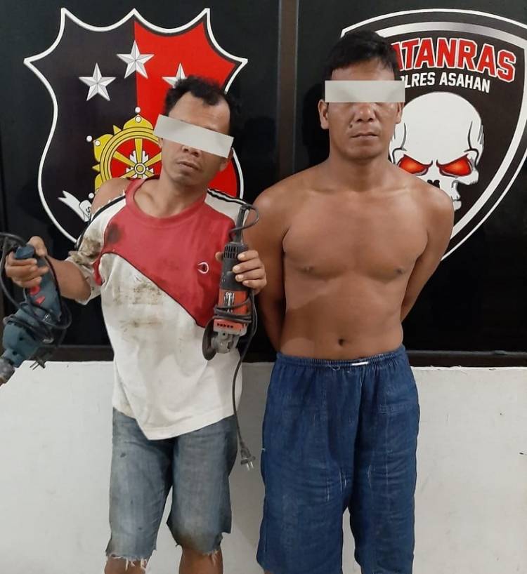 Melawan Saat Ditangkap, Tekab Polres Asahan Hadiahi Pelaku Curat Timah Panas