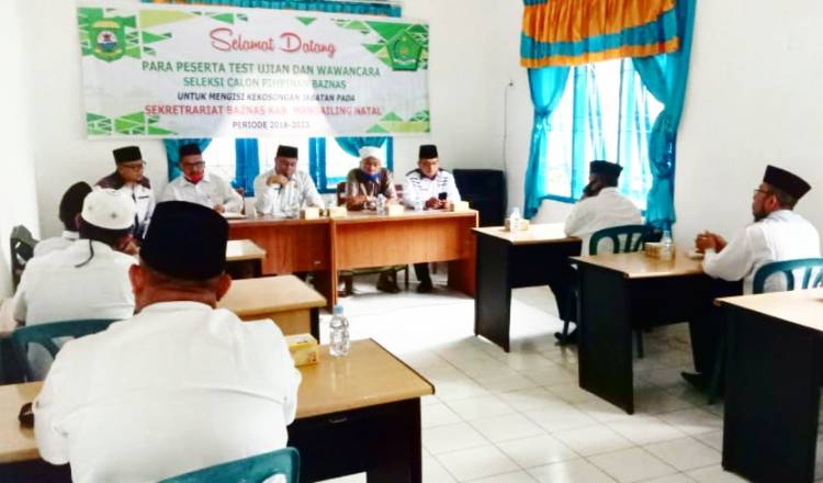 Dibuka Seleksi Kompetensi Calon Pimpinan BAZNAS Kabupaten Mandailing Natal
