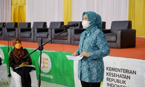 Tinjau Vaksinasi 5.000 Dosis di PRSU, Nawal Lubis Pesankan Masyarakat Tetap Jalankan Prokes