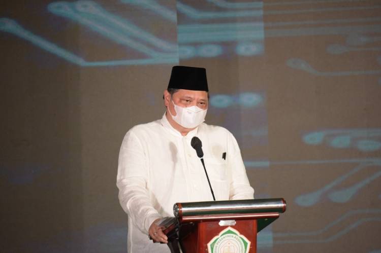 Airlangga Hartarto Dukung Program Kemenpora Pesantrenpreneur 2021, Saatnya Pondok Pesantren Bersinergi dengan Pemerintah