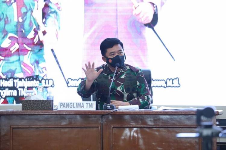 Panglima TNI: Sinergi TNI-Polri dan Instansi Terkait Guna Mengubah Pandemi Menjadi Endemi