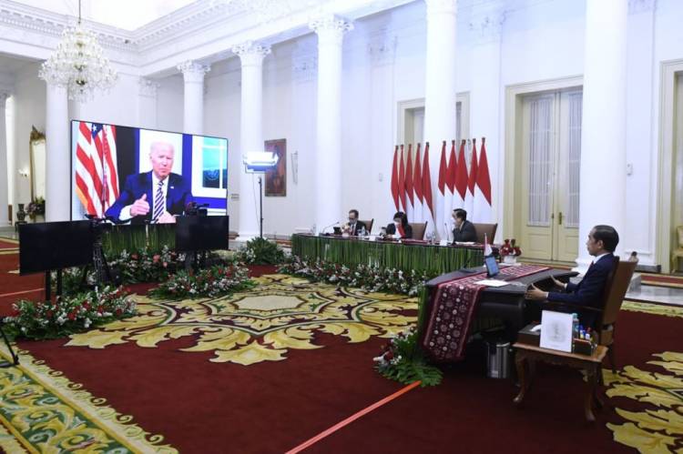  MEF 2021, Presiden Sampaikan Kontribusi Indonesia Hadapi Situasi Darurat Sektor Energi dan Iklim 