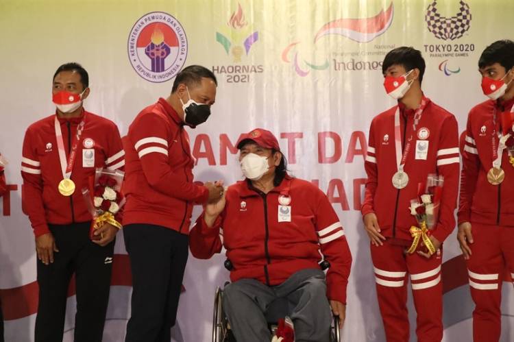 Kemenpora Dorong NPC Indonesia Optimalkan Cari Bibit Atlet di Daerah