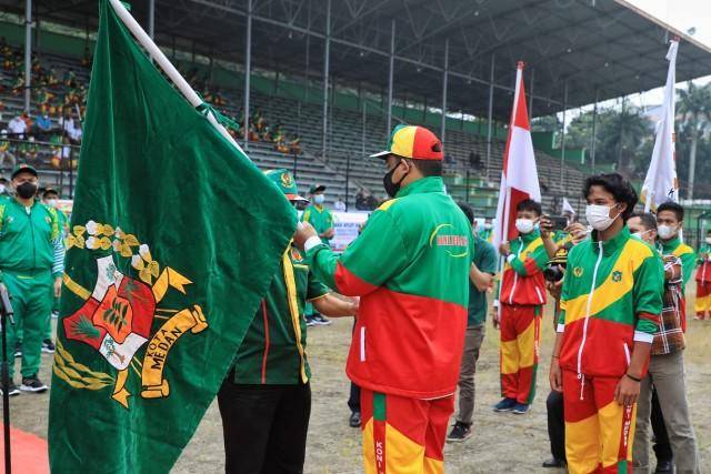 Walikota Medan Berharap Atlet dapat Bangkitkan Semangat Warga Medan dengan Prestasi di PON XX Papua