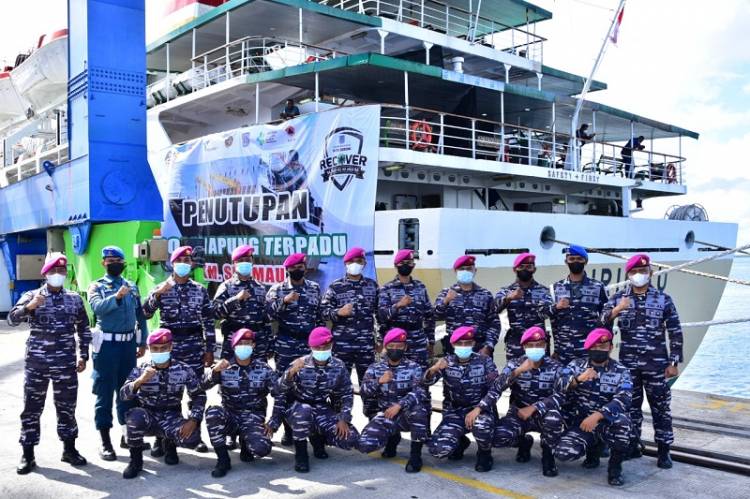 Komandan Pasmar 3 Brigjen TNI Rudy Sulistyanto Hadiri Peringatan Harhubnas ke-76 di Sorong