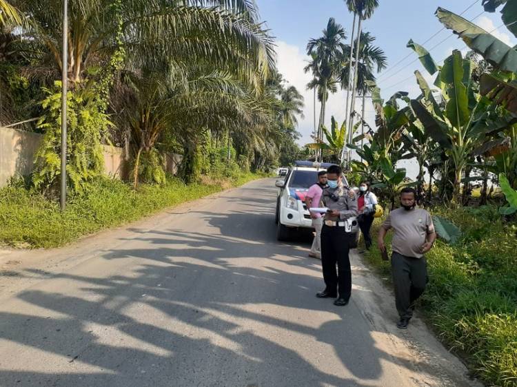 Honda Supra Tabrak Pick Up Grandmax di Jalan Patumbak, Satu Orang Tewas