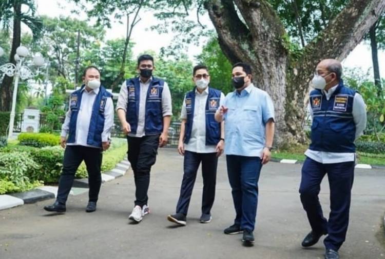 Menteri BUMN Apresiasi Wali Kota Medan dan Kadin Putus Penyebaran Covid-19