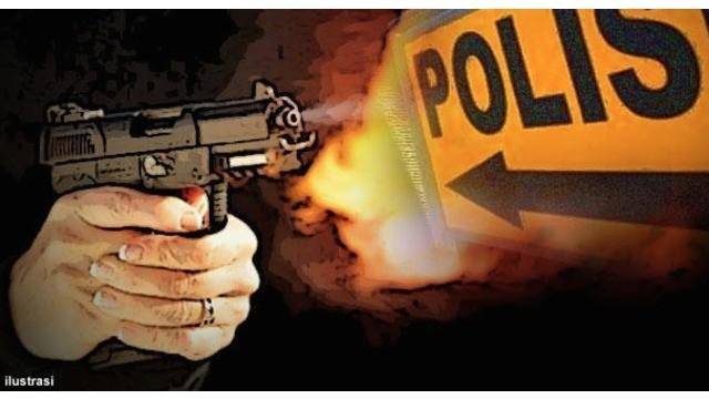 Polisi Tembak Mati Satu Pelaku Perampokan Toko Emas di Simpang Limun
