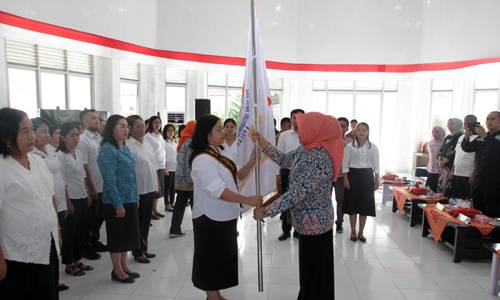Lantik Pengurus GPMB Nias Utara, Nawal Lubis : Tingkat Literasi Ukuran Kemajuan Daerah