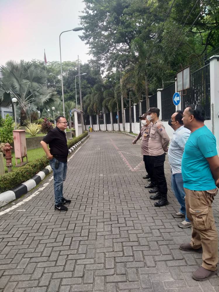 Polrestabes Amankan Rapat Paripurna DPRD Medan