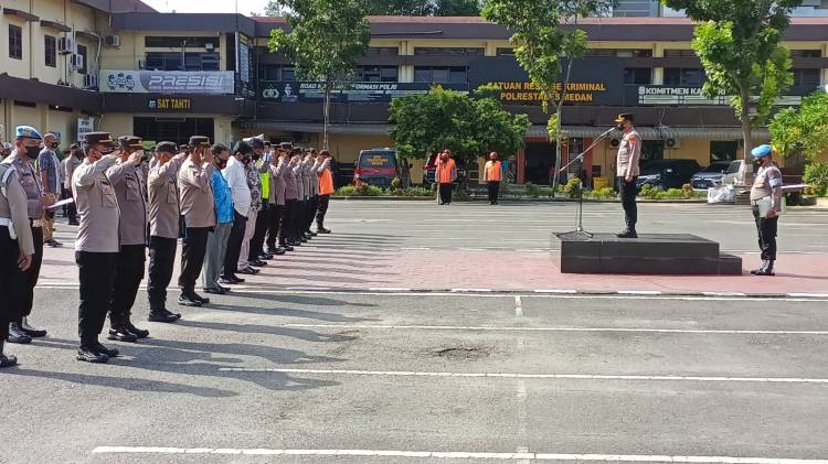  Pimpin Apel Pagi, Kabag Ops Tekankan Utamakan Keselamatan Dalam Tugas 
