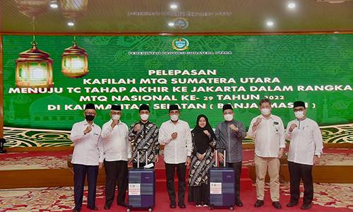 Jelang MTQ Banjarmasin, Edy Rahmayadi Perhatikan Detail Persiapan Kafilah Sumut