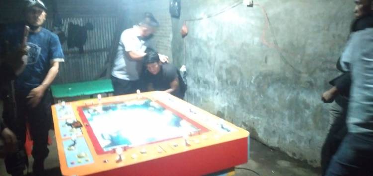 Markas Judi Tembak Ikan di Pancur Batu Digerebek, Polisi Amankan 7 Pelaku 