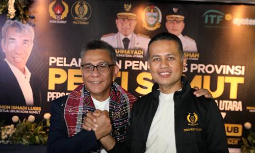 Pengurus Pelti Sumut 2022-2027 Dilantik, Musa Rajekshah Harapkan Bisa Sumbang Medali Emas untuk Sumut