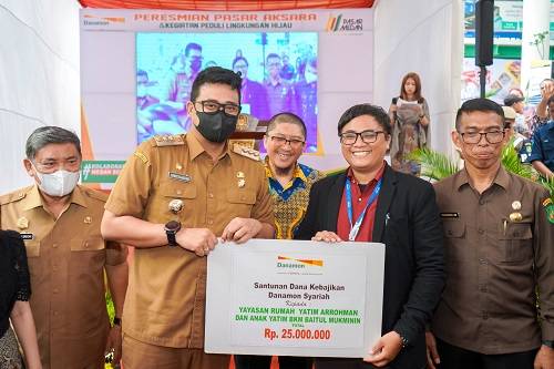 Resmikan Pasar Aksara, Bobby Nasution Minta PUD Pasar Selesaikan Semua Persoalan dan Layani Pedagang dengan Baik