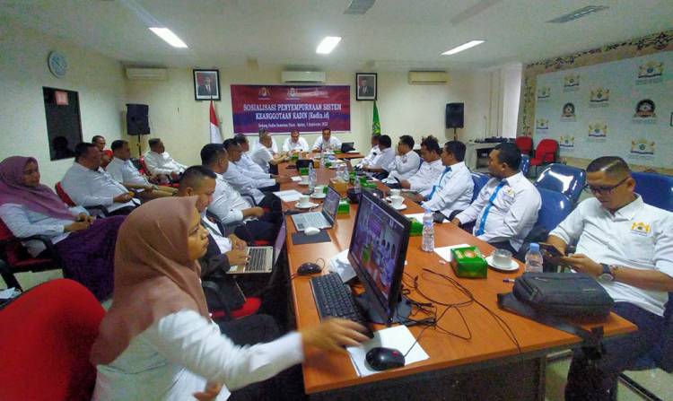 Kadin Sosialisasi Penyempurnaan Sistem Keanggotaan Secara Digital