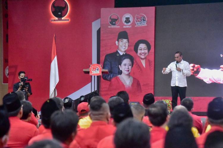Pidato Kebangsaan di Pelantikan BMI, Edy Rahmayadi Ajak Semua Pihak Bersatu Membangun Sumut