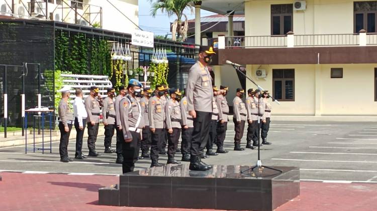 Kapolrestabes Medan Tekankan Kepada Anggota Kawal Demo Kenaikan BBM dengan Humanis 