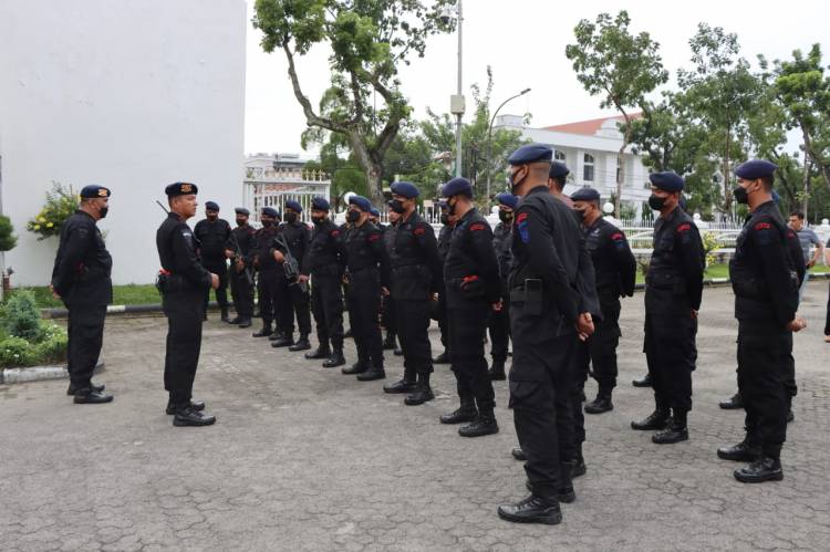 Kawal Demo Tolak Kenaikan BBM di Medan, Kapolrestabes Minta Kepada Anggota Humanis Bertugas 