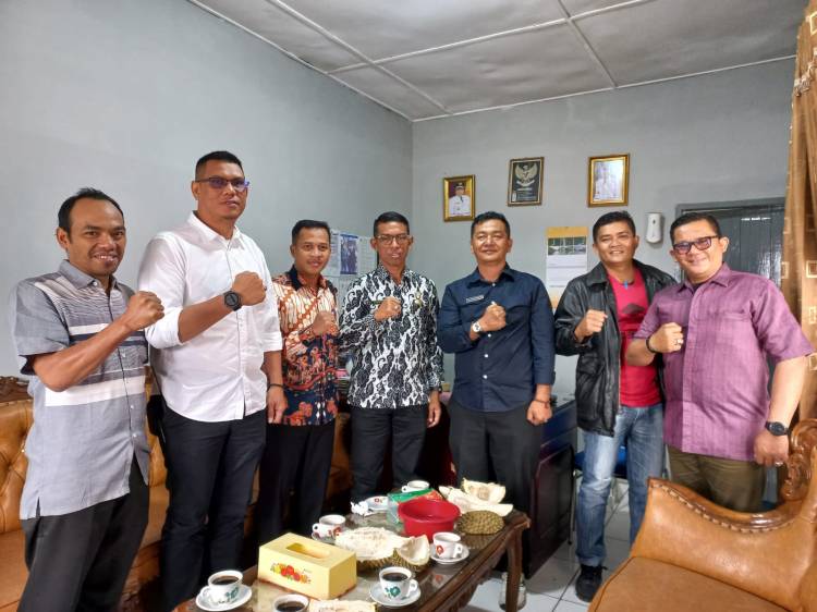  Perkuat Kolaborasi dan Sinergi, Dirut PUD Pasar Sambangi PD Pasar Dairi