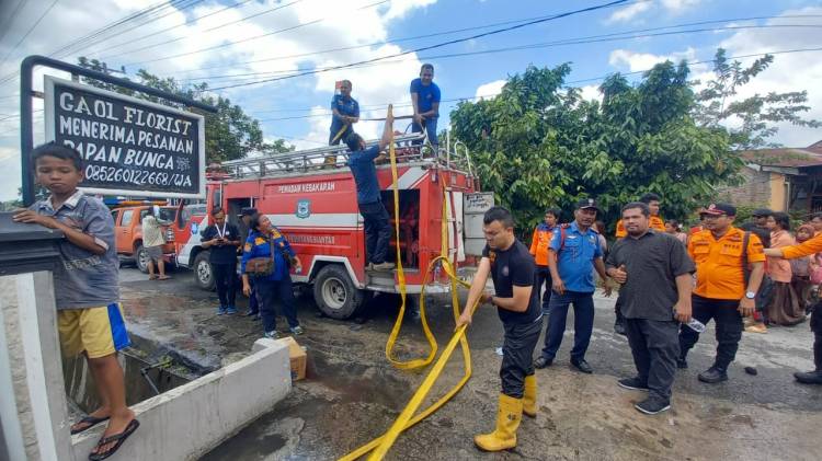 Penyebab Kebakaran Gudang di Pematang Siantar Masih Diselidiki