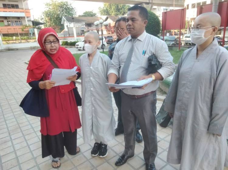 Dicaplok Oknum Mafia Tanah, Caroline dan Helen Pemilik Lahan di Jalan Amplas Desak BPN Batalkan SHM No 557 