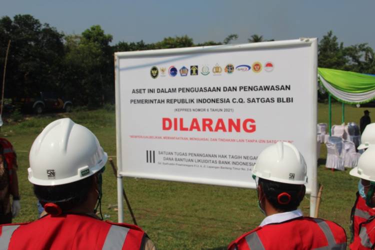 Satgas BLBI Lakukan Penguasaan Tiga Aset Eks BLBI di Jakarta Senilai Rp 111,2 Miliar
