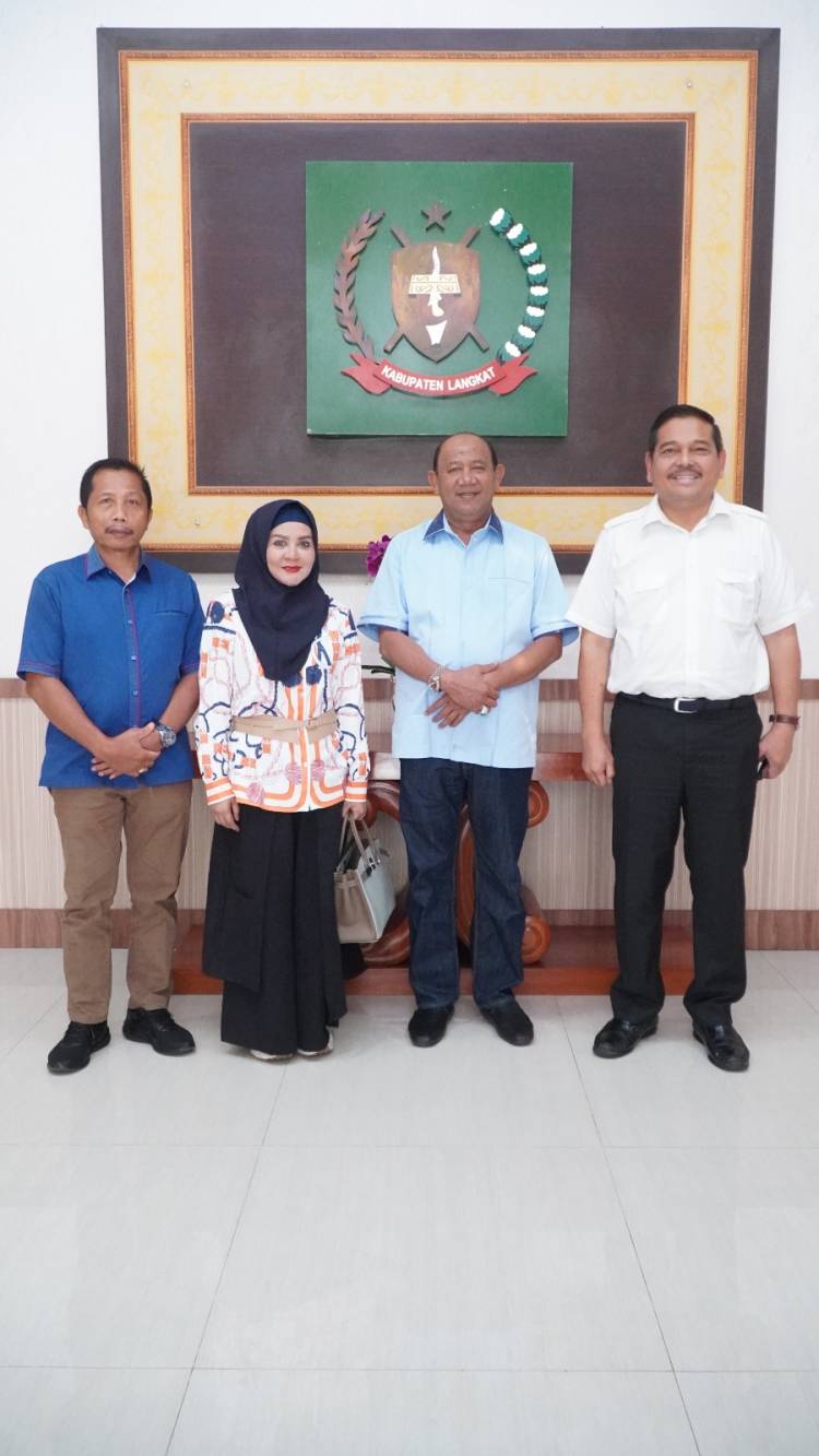 Plt Bupati Langkat Syah Afandin Terima Audiensi IKBIN, Bahas Kerjasama dengan Korea Selatan