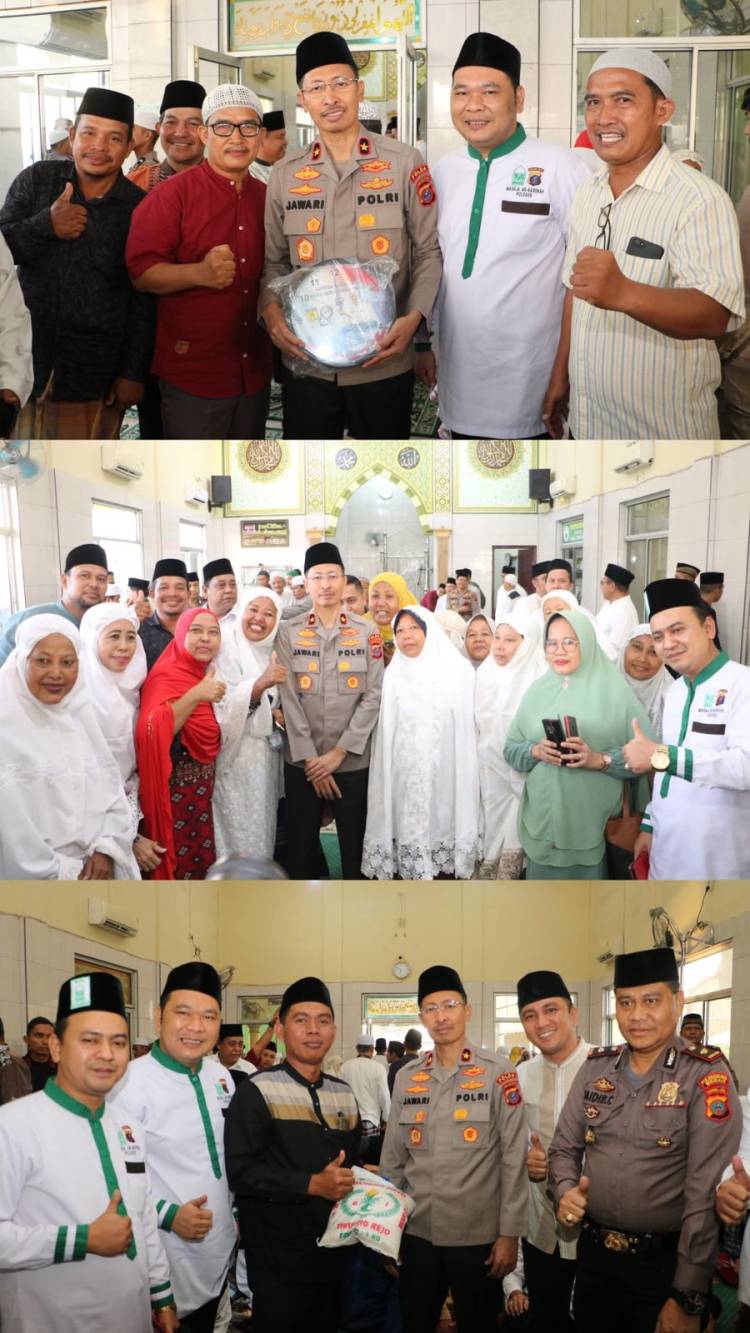 Wakapolda Sumut Salat Subuh Berjamaah di Mesjid Ihktibar