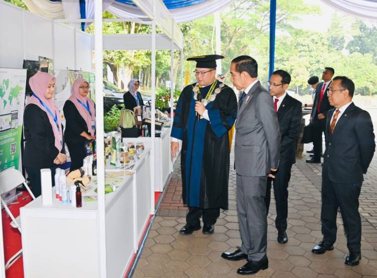 Presiden Jokowi Dorong Inovasi Besar IPB Antisipasi Krisis Pangan