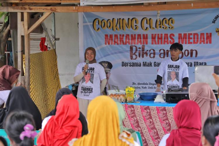 Mak Ganjar Harap Pelatihan Bika Ambon Dorong Pertumbuhan Ekonomi di Level Keluarga