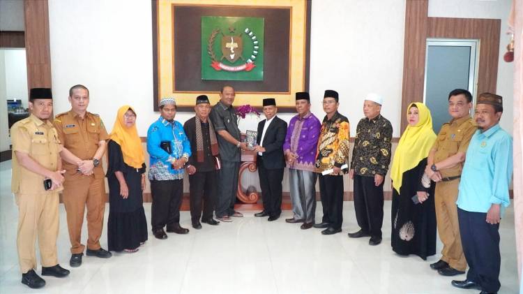 Plt Bupati Langkat Terima Audiensi PMDI Langkat