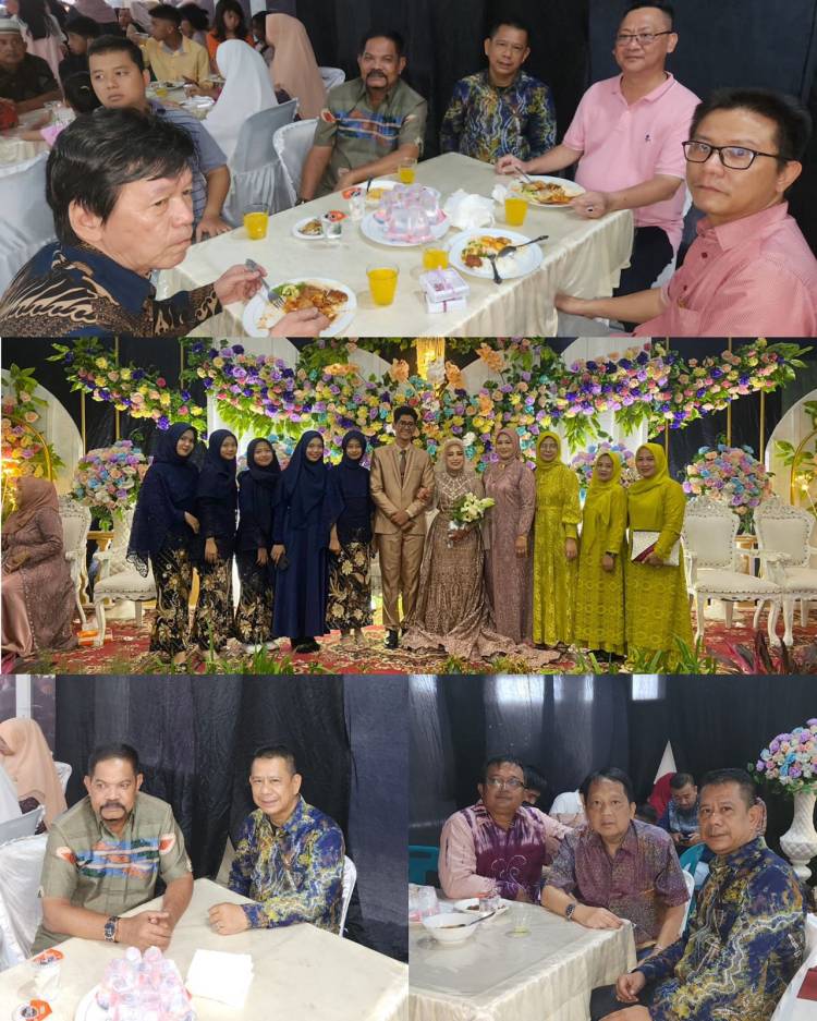 Pesta Pernikahan Keponakan Ketua Pewarta Dihadiri Ribuan Tamu Undangan