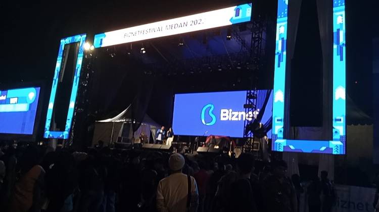 Band Armada dan DJ Hannah X Meriahkan Biznet Festival di Kota Medan