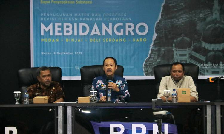 KSN Mebidangro Harus Terintegrasi, Sekdaprov Sumut: Perlu Dibentuk Badan Pengelola