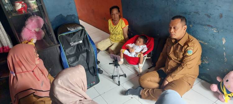 Dinas Kesehatan Sumut Bantu Balita Gizi Kurang di Medan Denai